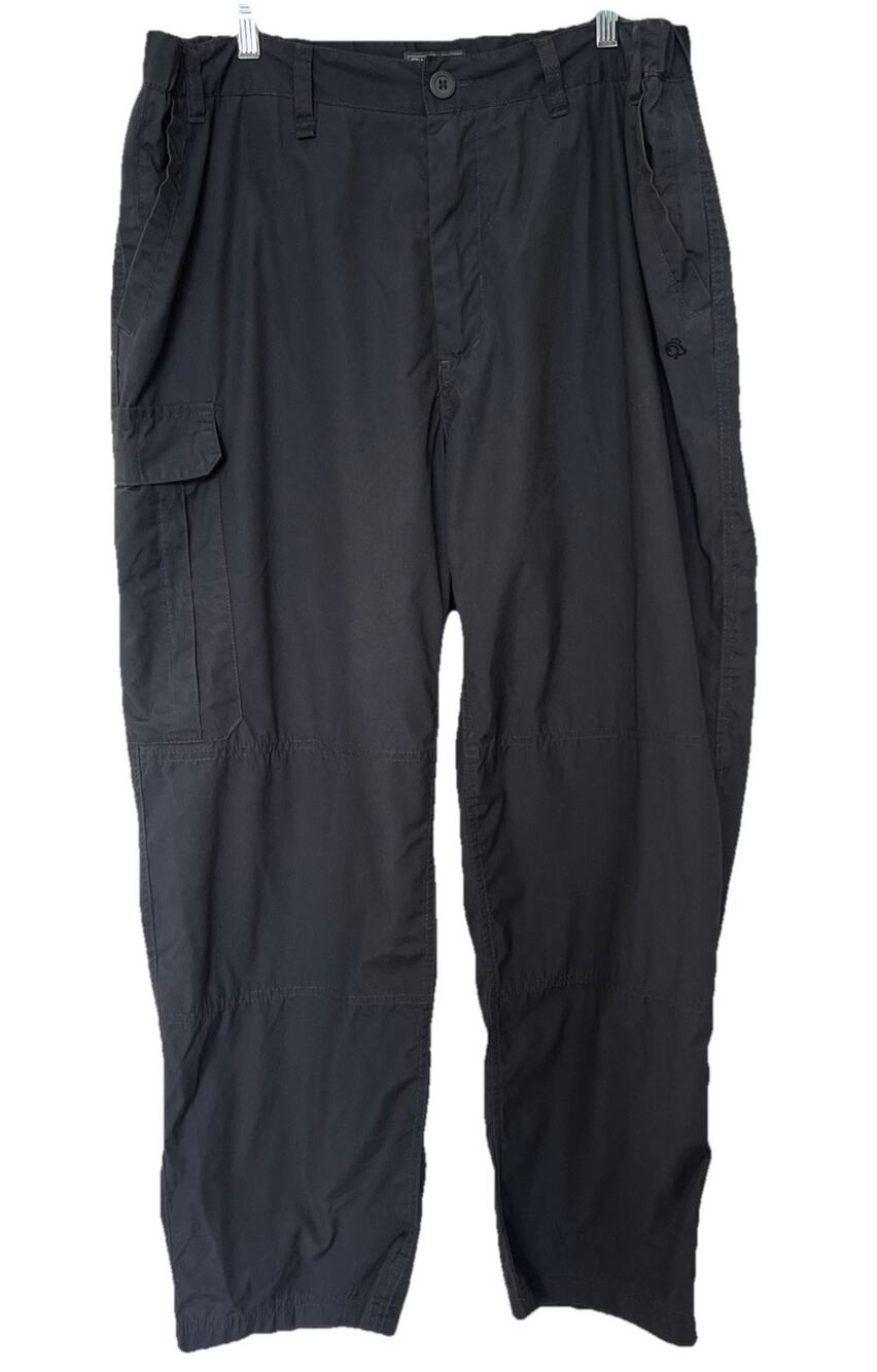 Craghoppers Kiwi Cargo Hiking Pants Mens 38x28 Gray Protective Fabric Outdoors